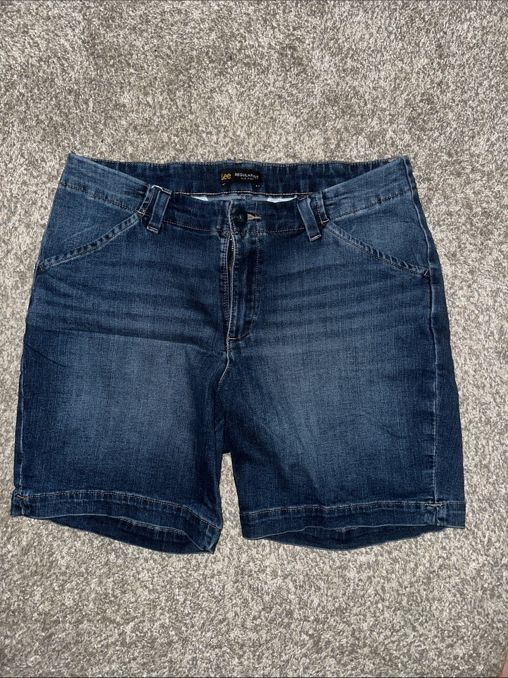 Lee Women’s Indigo Blue Denim Shorts